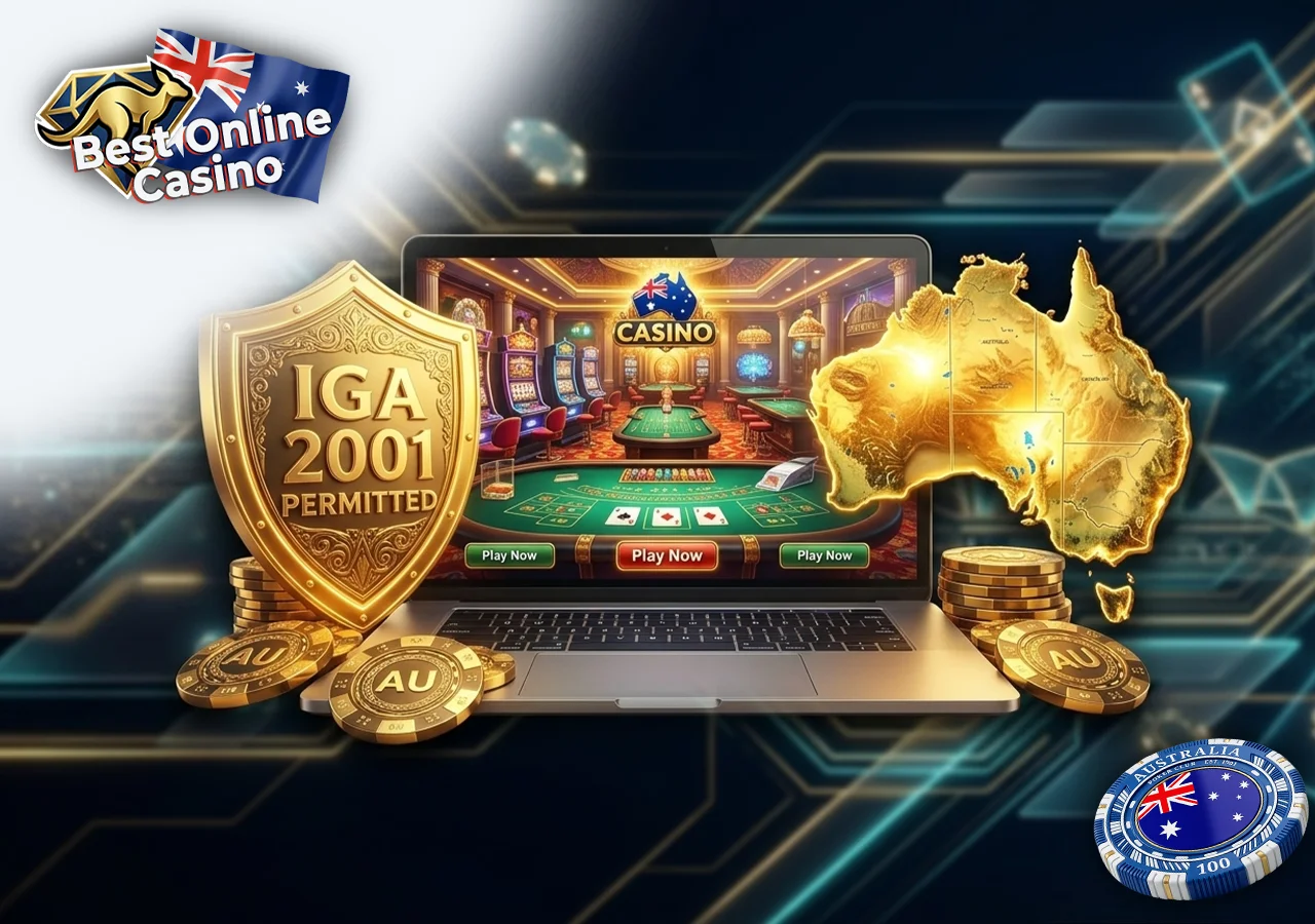 Interactive legal regulation guide from Best Online Casino Australia